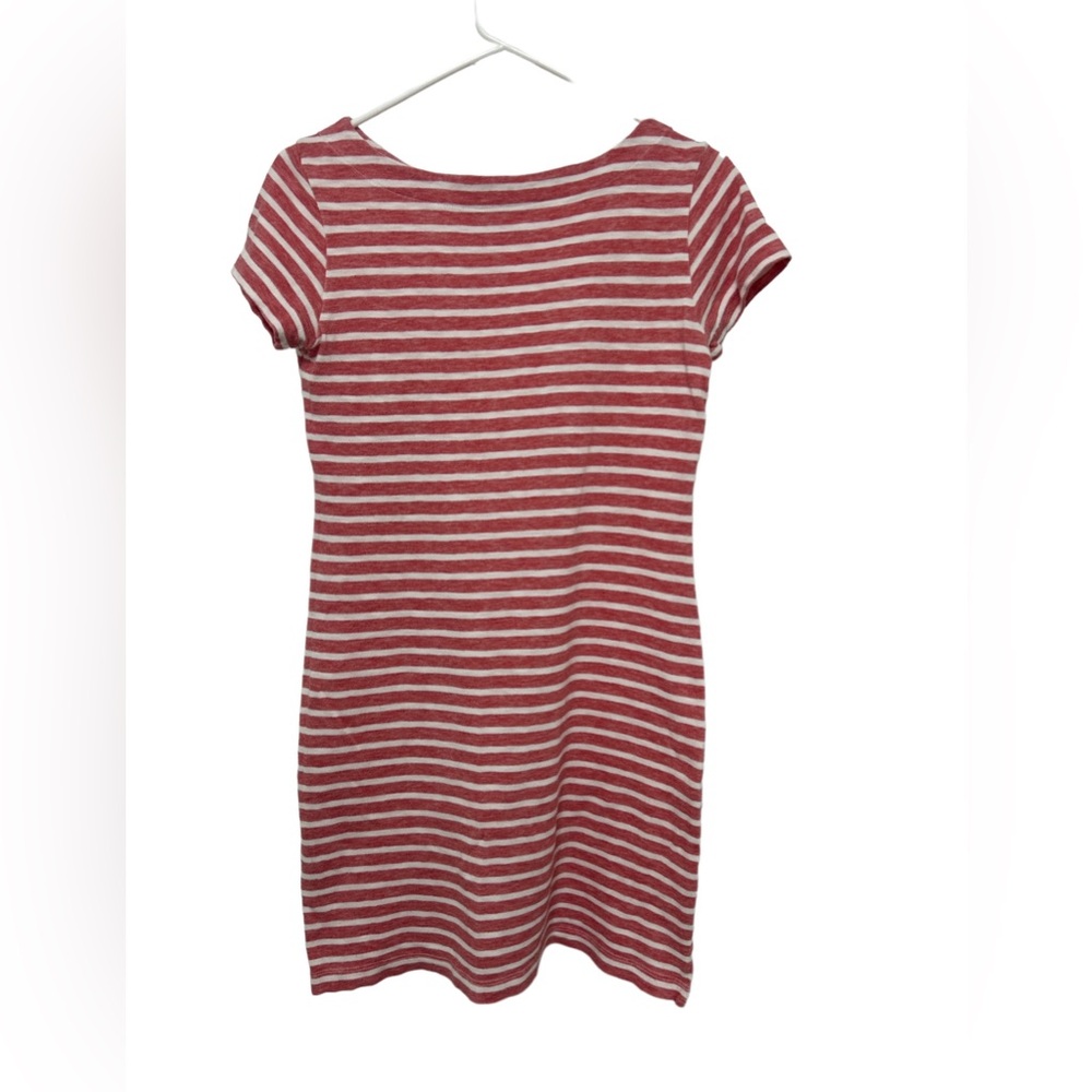 Vineyard Vines Red And White Stripes, Light Weight Cotton T-Shirt Dress XS